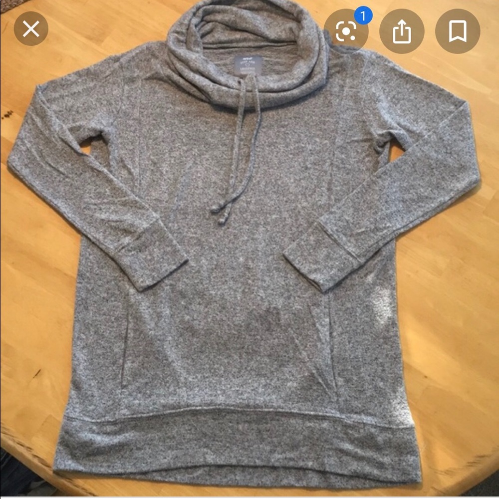 Just add leggings aerie cowl sweater.
